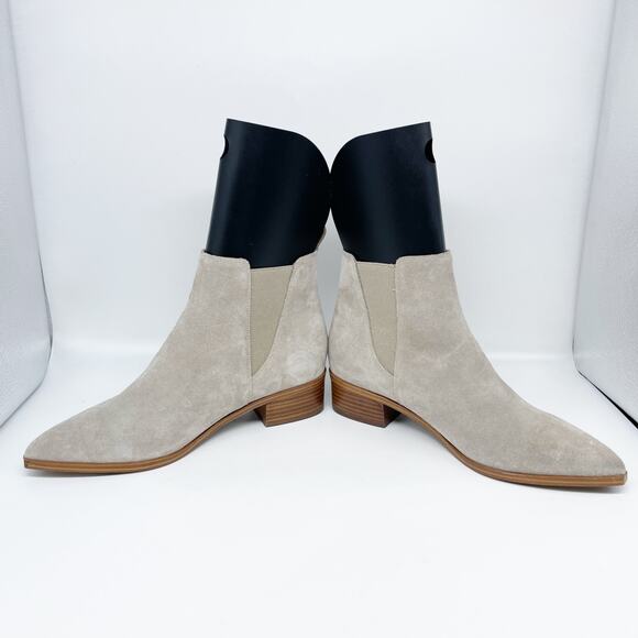 Marc Fisher Women's Yikalo Suede Leather Chelsea Bootie Taupe Size 9 M - Picture 7 of 15